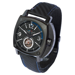 Montre automatique coeur ouvert Humbert Droz HD10 Romain Grégoire vue coté