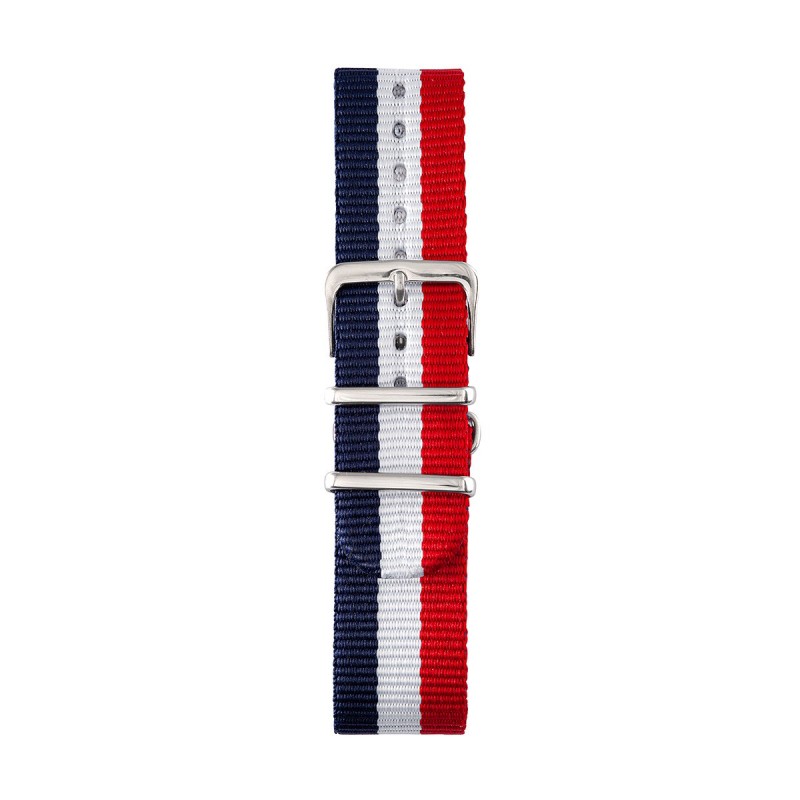 Bracelet NATO Bleu/Blanc/Rouge 20mm