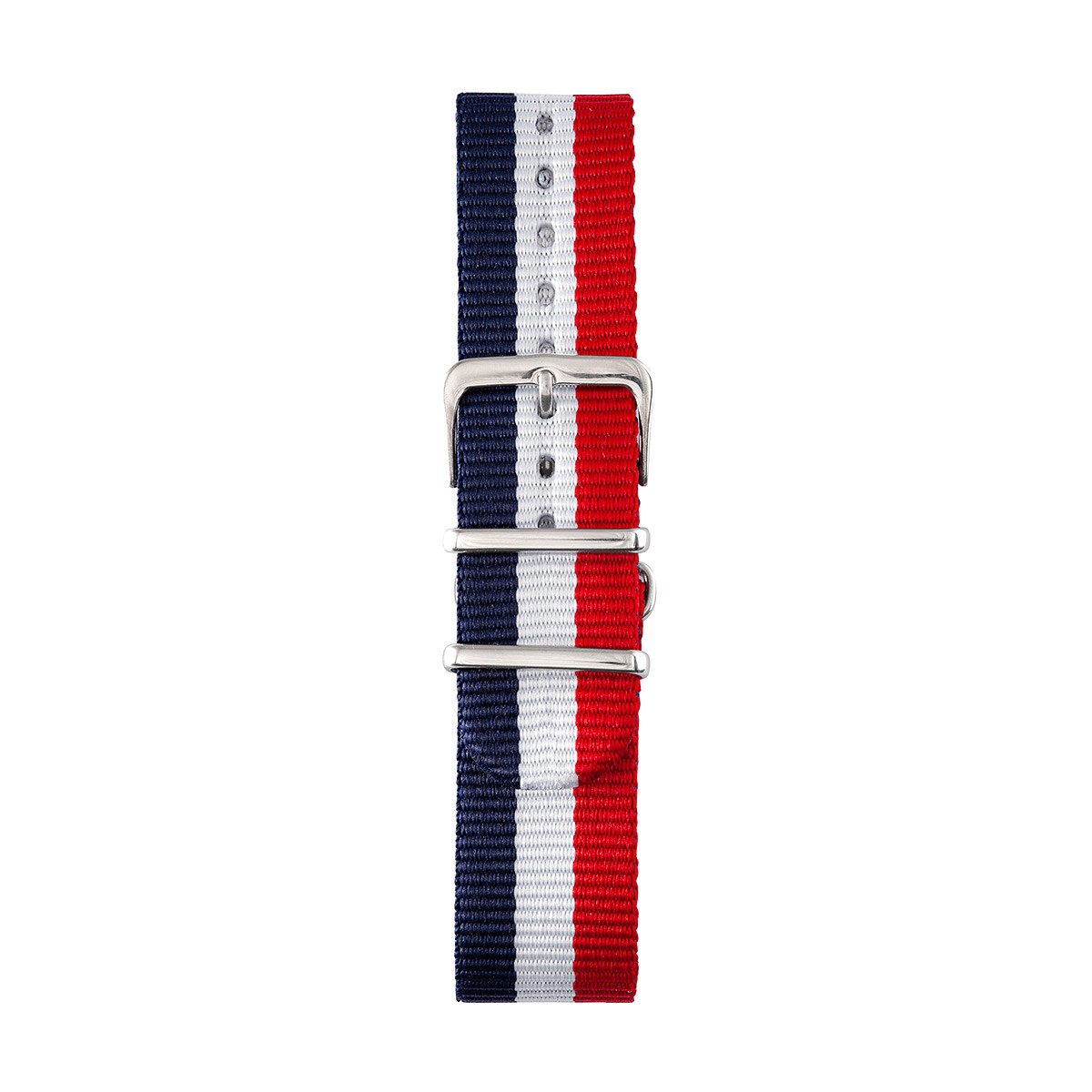 Bracelet NATO Bleu/Blanc/Rouge 20mm