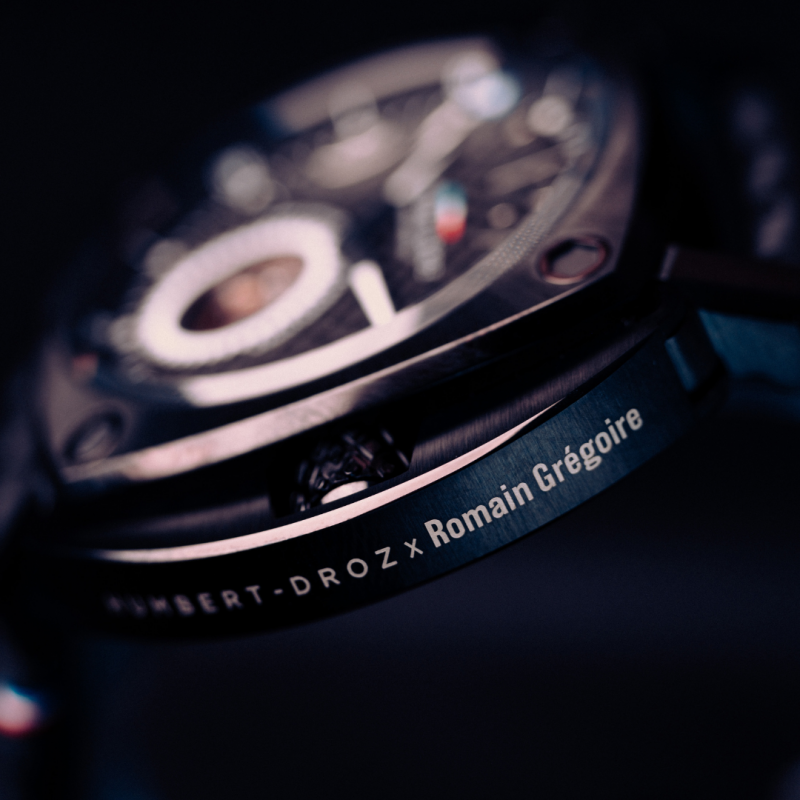 Montre automatique coeur ouvert Humbert Droz HD10 Romain Grégoire