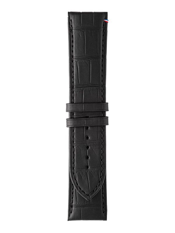 Produit Bracelet HD1CO alligator noir touché caoutchouc Image