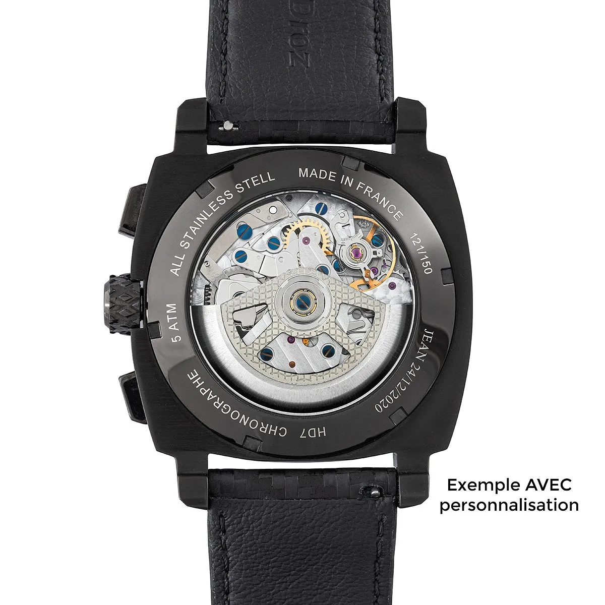 HD7 “Tachymètre” Acier