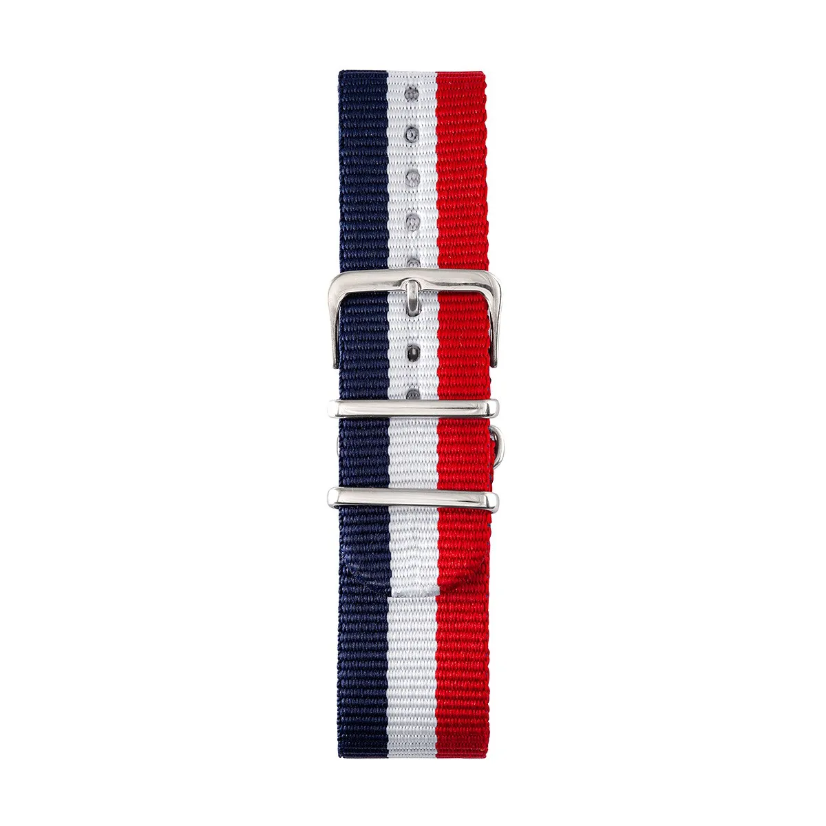 Produit Bracelet NATO Bleu/Blanc/Rouge 22mm Image