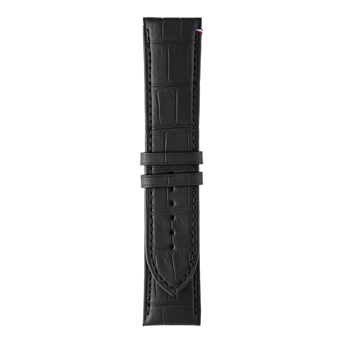 Produit Bracelet HD1CO alligator noir touché caoutchouc Image