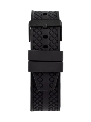 Bracelet HD1 caoutchouc boucle PVD